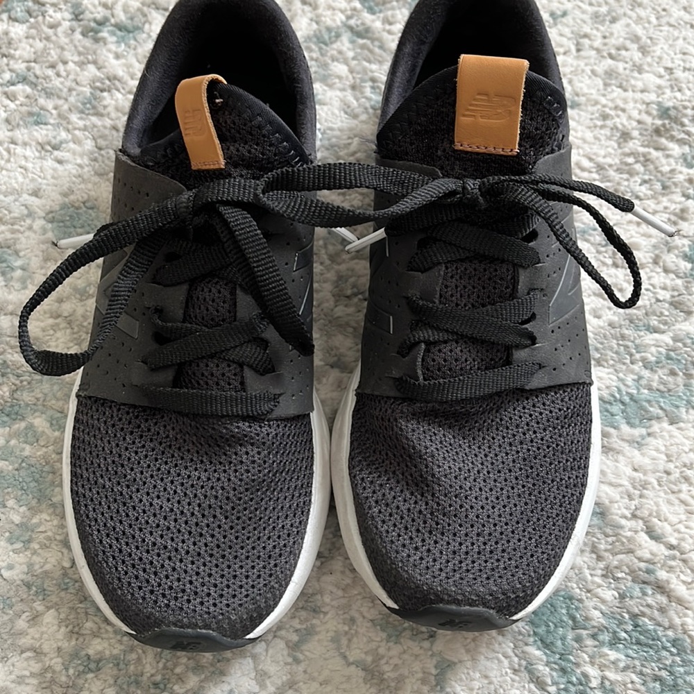 Black and white new balance